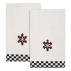 Avanti Tis The Season 2-pack Fingertip Towel Set -Camden Isle Sales Shop 5484829