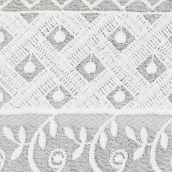 Linum Home Textiles Turkish Cotton Aiden 3-piece White Lace Embellished Towel Set -Camden Isle Sales Shop 5485054 ALT4