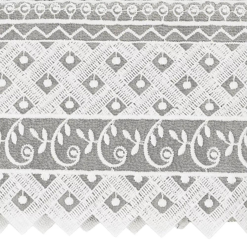 Linum Home Textiles Turkish Cotton Aiden 2-piece White Lace Embellished Hand Towel Set 4 Linum Home Textiles Turkish Cotton Aiden 2-piece White Lace Embellished Hand Towel Set - Image 2