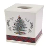 Spode Christmas Tree Tartan Tissue Cover
