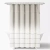 Lush Décor Lush Decor Ombre Embroidery Tassel Cotton Shower Curtain -Camden Isle Sales Shop 5554936 Gray
