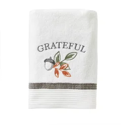 SKL Home Natures Harvest "Grateful" Bath Towel