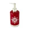 SKL Home Snowflake Winter Soap Pump