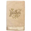 Linum Home Textiles 2-pack Gather Embroidered Hand Towel -Camden Isle Sales Shop 5593110 Sand