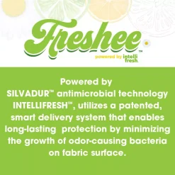 Freshee Antimicrobial Fabric Shower Curtain -Camden Isle Sales Shop 5593513 ALT5