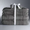 Simply Vera Vera Wang Signature 6-piece Bath Towel Set -Camden Isle Sales Shop 5656425 Charcoal