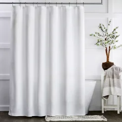 The Big One® Solid Woven Shower Curtain -Camden Isle Sales Shop 5738888 ALT2