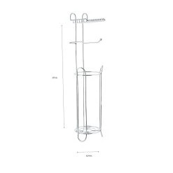 Bath Bliss Royal Toilet Paper Holder And Dispenser -Camden Isle Sales Shop 5739481 ALT3