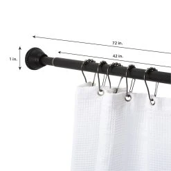 Bath Bliss Decorative Tension Shower Rod -Camden Isle Sales Shop 5739514 ALT2