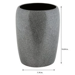 Elle Decor Eclat Glitter Wastebasket -Camden Isle Sales Shop 5740051 ALT4