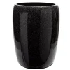 Elle Decor Eclat Glitter Wastebasket -Camden Isle Sales Shop 5740051 Black