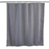 Elle Decor Jacquard Solid Weave Shower Curtain 2 Elle Decor Jacquard Solid Weave Shower Curtain -Camden Isle Sales Shop 5740054 Gray