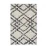 INK+IVY Ansel Geo Diamond Yarn Dyed Cotton Tufted Bath Rug -Camden Isle Sales Shop 5747262 Black Neutral