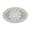 Madison Park Marrakesh Medallion Cotton Tufted Oval Bath Rug