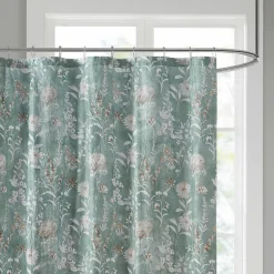 Madison Park Mirabella Seersucker Printed Shower Curtain 8 Madison Park Mirabella Seersucker Printed Shower Curtain -Camden Isle Sales Shop 5757351 ALT2
