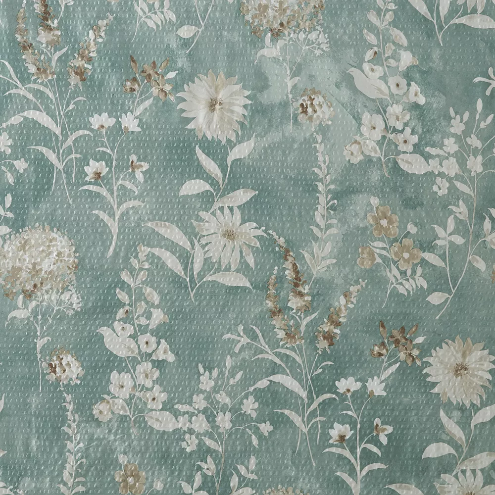 Madison Park Mirabella Seersucker Printed Shower Curtain 6 Madison Park Mirabella Seersucker Printed Shower Curtain - Image 4