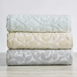 Great Bay Home Cassie Cotton Jacquard 6-piece Towel Set 9 Great Bay Home Cassie Cotton Jacquard 6-piece Towel Set -Camden Isle Sales Shop 5773584 ALT2