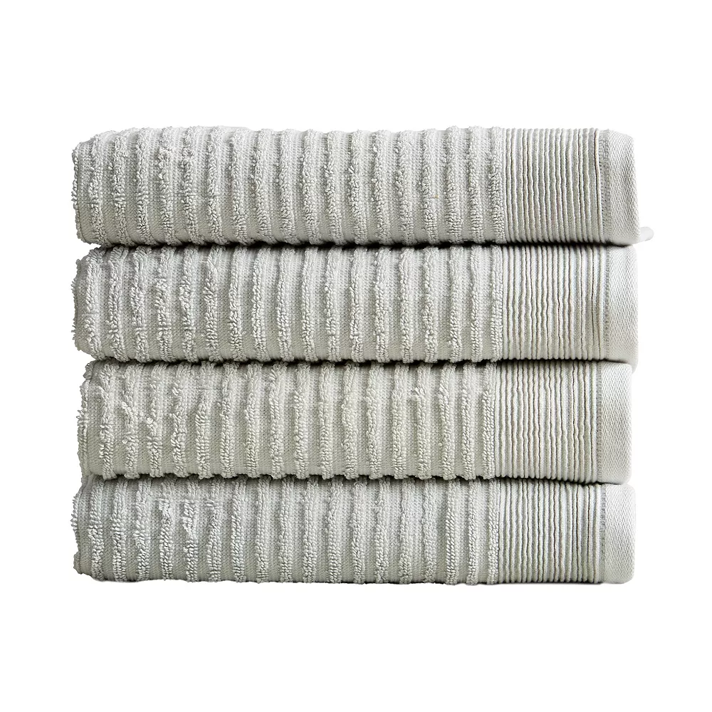 Great Bay Home Rori Ribbed Terry 4-pack Hand Towel Sets 3 Great Bay Home Rori Ribbed Terry 4-pack Hand Towel Sets