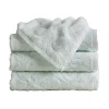 Great Bay Home Cassie Cotton Jacquard 4-pack Hand Towel Set -Camden Isle Sales Shop 5773696 White Seafoam