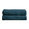 Great Bay Home Rori Ribbed Terry 2-pack Bath Towel Set