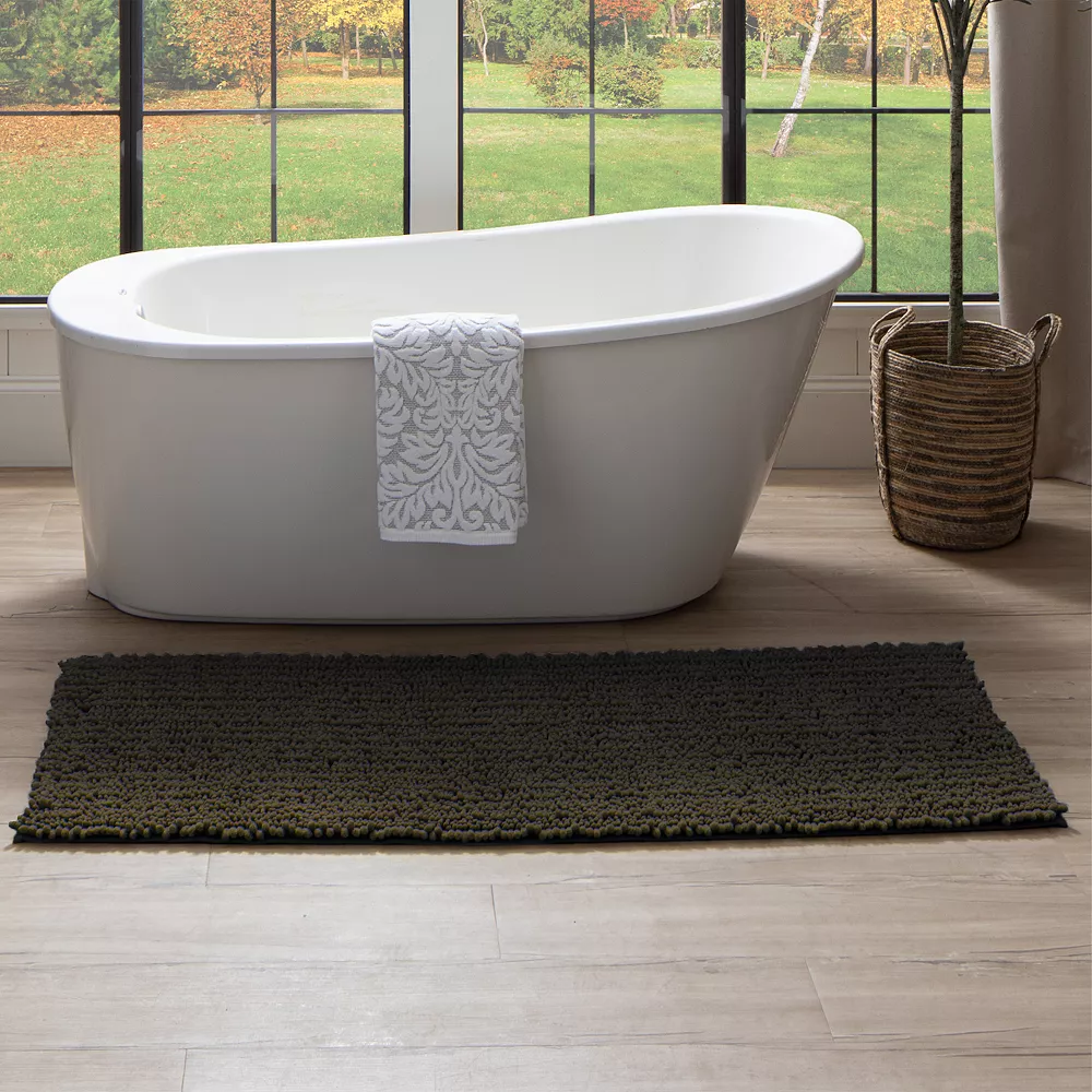 Mohawk Home Homespun Chenille Bath Runner Rug 4 Mohawk Home Homespun Chenille Bath Runner Rug - Image 2