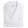 Linum Home Textiles Turkish Cotton Personalized Unisex Terry Bathrobe -Camden Isle Sales Shop 5857804 L