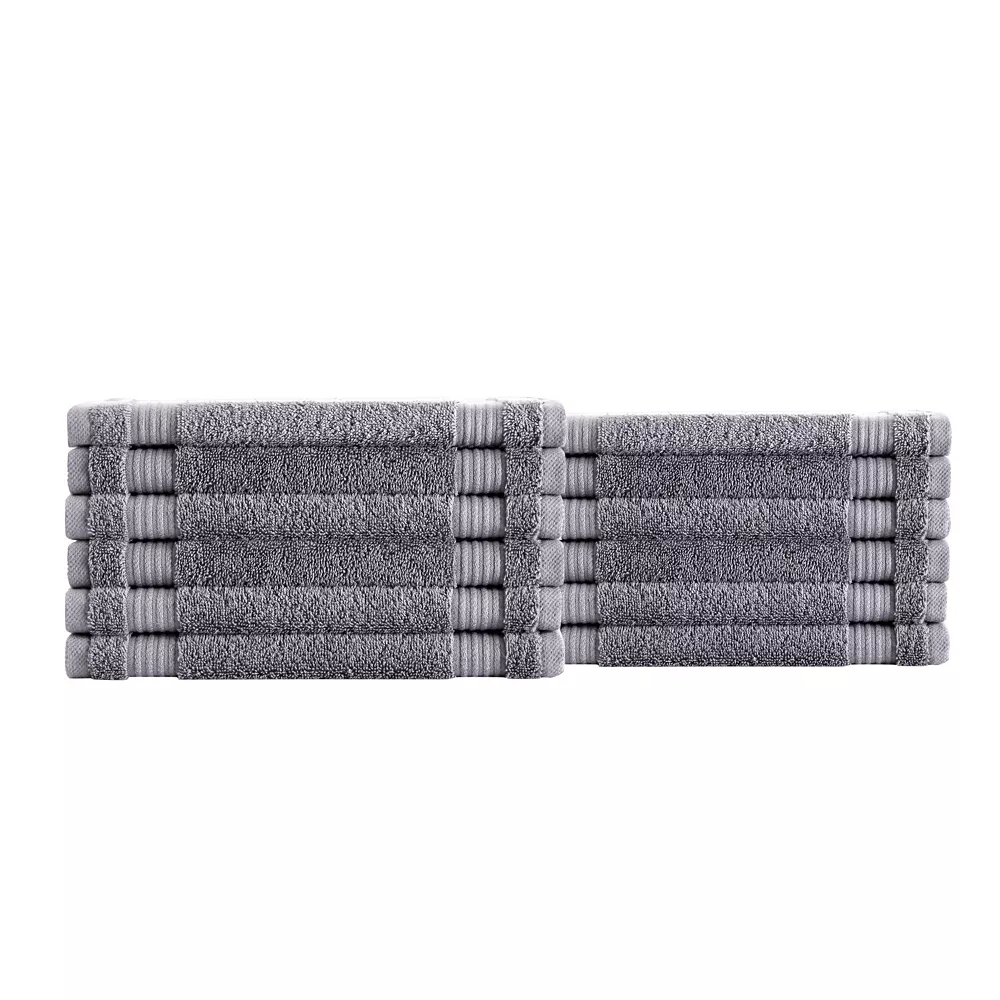 Classic Turkish Towels Genuine Cotton Soft Absorbent Amadeus Washcloths 12x12 12 Piece Set 3 Classic Turkish Towels Genuine Cotton Soft Absorbent Amadeus Washcloths 12x12 12 Piece Set
