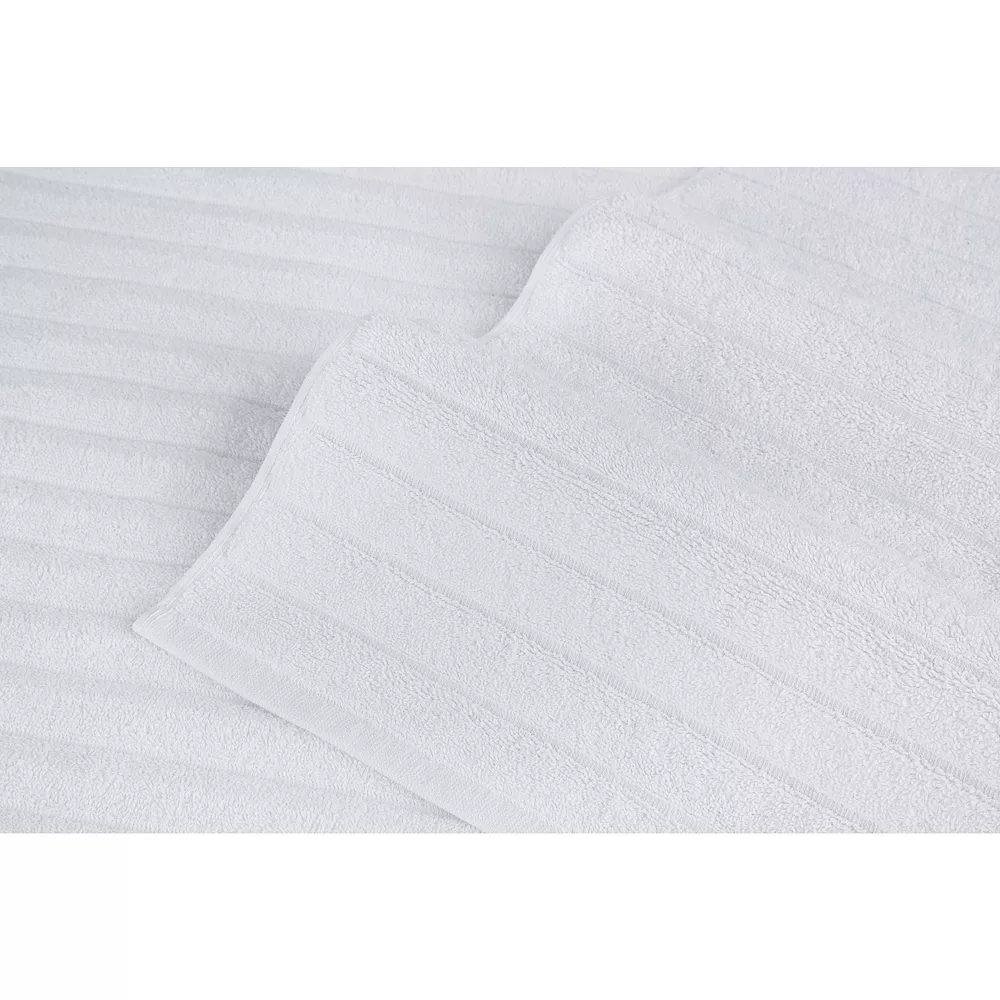 Classic Turkish Towels Genuine Cotton Soft Absorbent Shimmer/Brampton 6 Piece Set With 2 Bath Towels, 2 Hand Towels, 2 Washcloths 4 Classic Turkish Towels Genuine Cotton Soft Absorbent Shimmer/Brampton 6 Piece Set With 2 Bath Towels, 2 Hand Towels, 2 Washcloths - Image 2