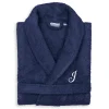 Linum Home Textiles Turkish Cotton Personalized Terry Bathrobe