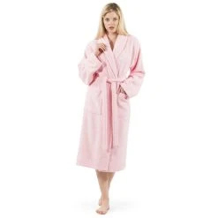 Linum Home Textiles Turkish Cotton Personalized Terry Bathrobe -Camden Isle Sales Shop 5868392 ALT