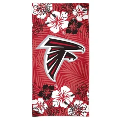 WinCraft Atlanta Falcons 60'' X 30'' Floral Spectra Beach Towel