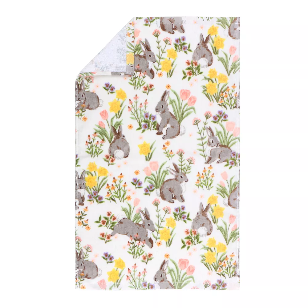 Celebrate Together Easter Celebrate Together™ Easter Printed Bunny Scene Hand Towel 4 Celebrate Together Easter Celebrate Together™ Easter Printed Bunny Scene Hand Towel - Image 2