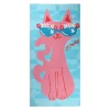 The Big One Kids™ Pink Cat Beach Towel -Camden Isle Sales Shop 5882668