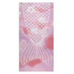 The Big One Kids™ Mermaid Tail Beach Towel