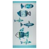 The Big One® Blue Fish Extra Large Beach Towel -Camden Isle Sales Shop 5889466