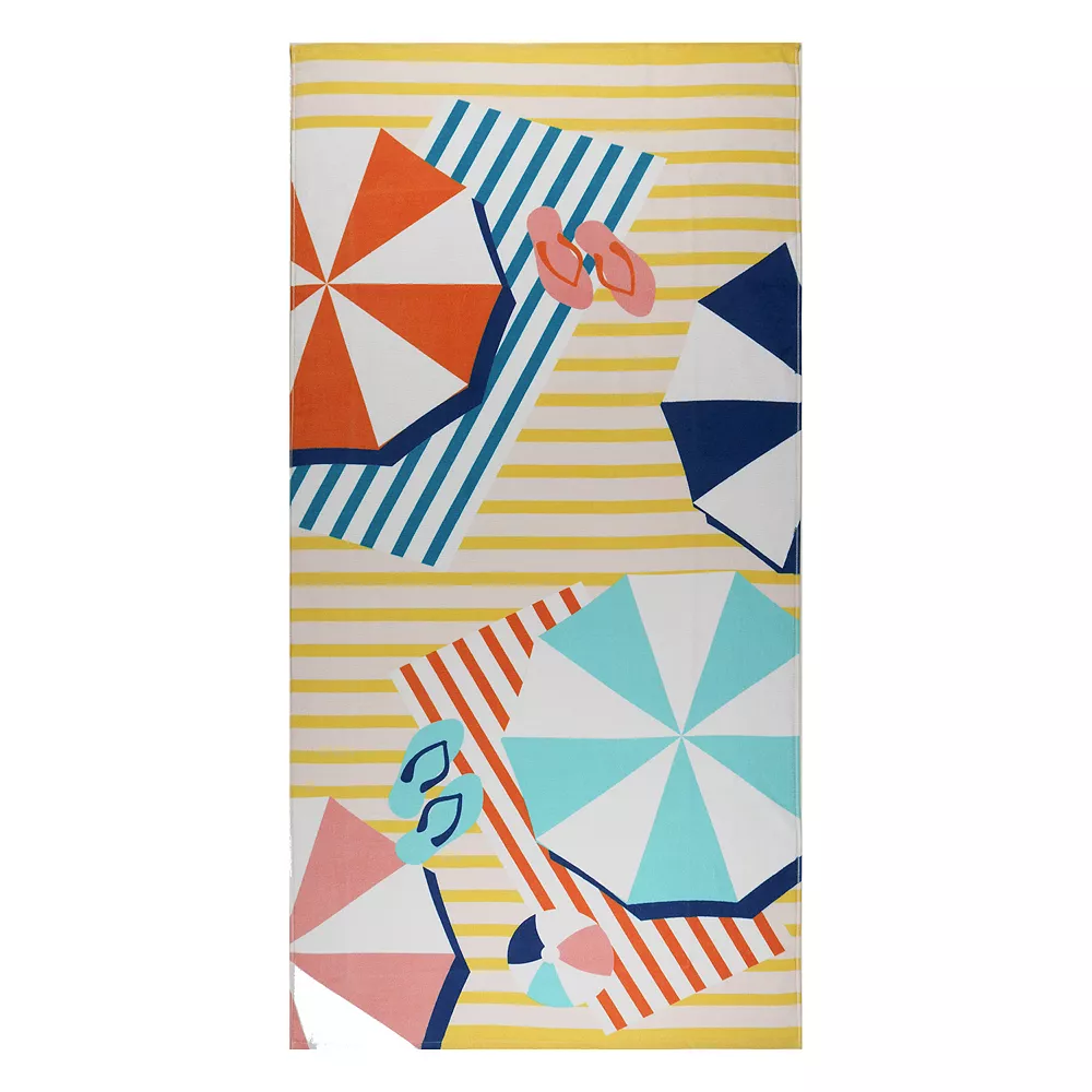 The Big One® Beach Scene Extra Large Beach Towel 3 The Big One® Beach Scene Extra Large Beach Towel