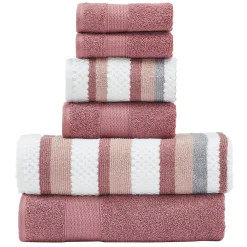 Modern Threads 6-Piece Pax Jacquard Towel Set