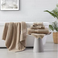 Brooklyn Loom Solid Turkish Cotton 6-Piece Towel Set -Camden Isle Sales Shop 5889534 ALT