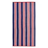 The Big One® Simple Stripe Standard Woven Beach Towel -Camden Isle Sales Shop 5912953 Red Blue Stripes