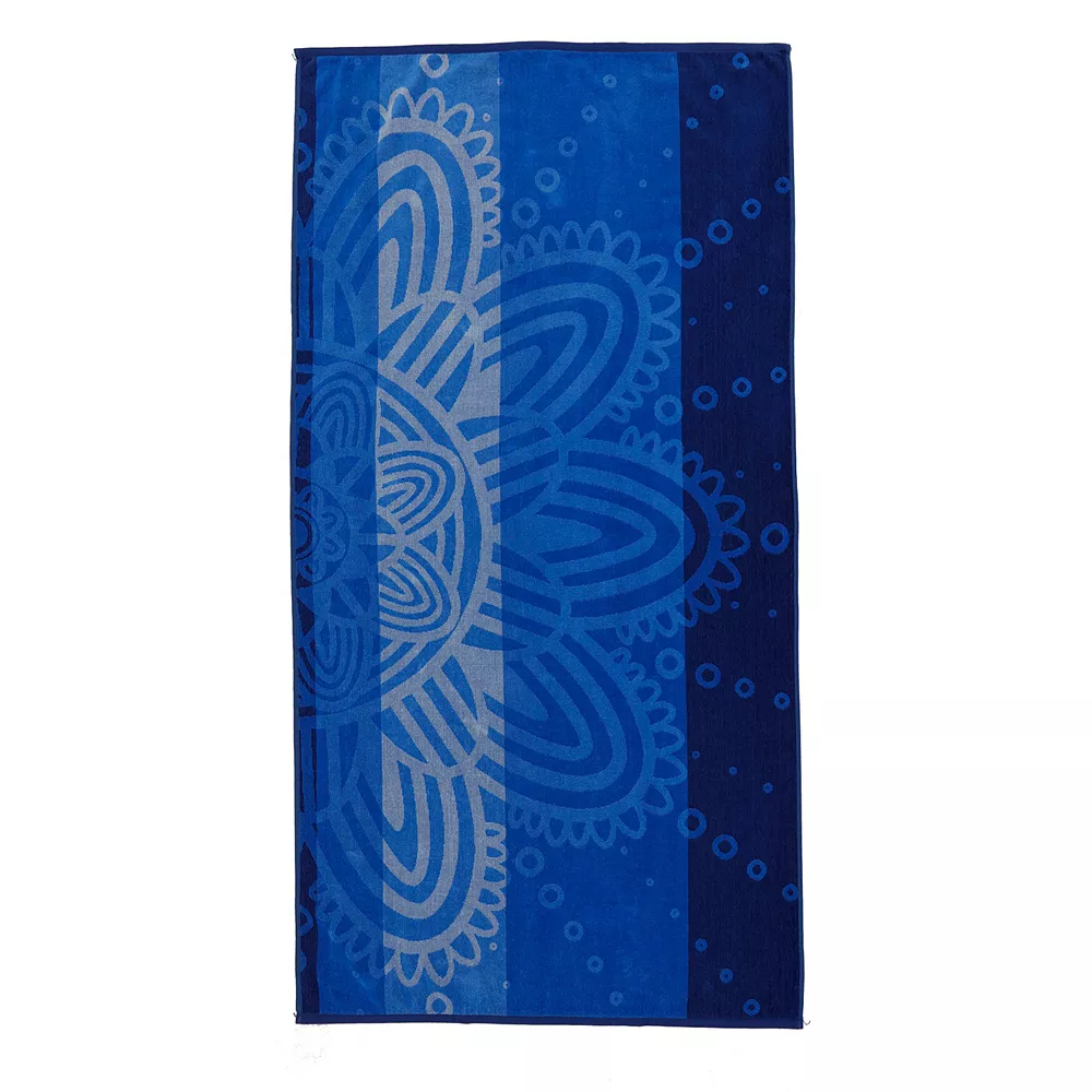 The Big One® Mandala Standard Woven Beach Towel 3 The Big One® Mandala Standard Woven Beach Towel