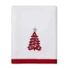 Avanti Sparkle Christmas Tree Hand Towel -Camden Isle Sales Shop 5949774