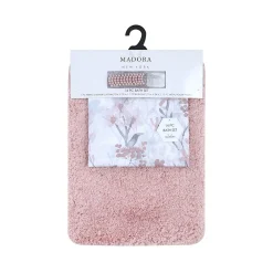 Popular Bath Penelope 14-piece Microfiber Bath Rug & Shower Curtain Set -Camden Isle Sales Shop 5950049 ALT2