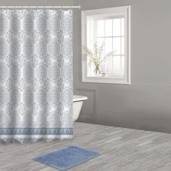 Popular Bath Giovanna 14-piece Microfiber Bath Rug & Shower Curtain Set 6 Popular Bath Giovanna 14-piece Microfiber Bath Rug & Shower Curtain Set -Camden Isle Sales Shop 5950053 ALT