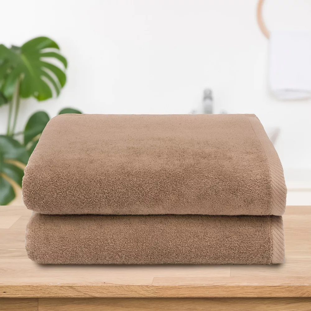 Linum Home Textiles 2-piece Turkish Cotton Ediree Bath Towel Set 5 Linum Home Textiles 2-piece Turkish Cotton Ediree Bath Towel Set - Image 3