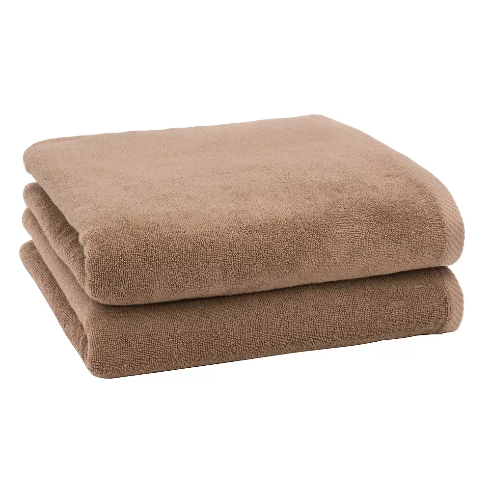 Linum Home Textiles 2-piece Turkish Cotton Ediree Bath Towel Set 3 Linum Home Textiles 2-piece Turkish Cotton Ediree Bath Towel Set