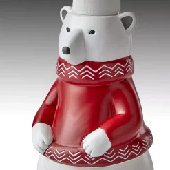 Vern Yip By SKL Home Polar Cove Red Soap Dispenser -Camden Isle Sales Shop 5967518 ALT2