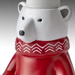 Vern Yip By SKL Home Polar Cove Red Soap Dispenser -Camden Isle Sales Shop 5967518 ALT3