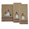SKL Home Rustic Plaid 3-piece Towel Set