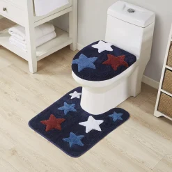 Celebrate Together™ Americana Stars Lid & Contour Rug Set -Camden Isle Sales Shop 5971277 ALT