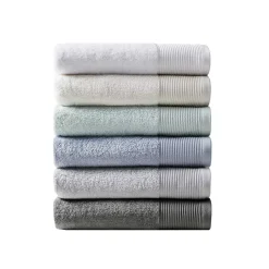 Beautyrest Nuage Luxurious Antimicrobial 6-piece Bath Towel Set 13 Beautyrest Nuage Luxurious Antimicrobial 6-piece Bath Towel Set -Camden Isle Sales Shop 5977270 ALT5